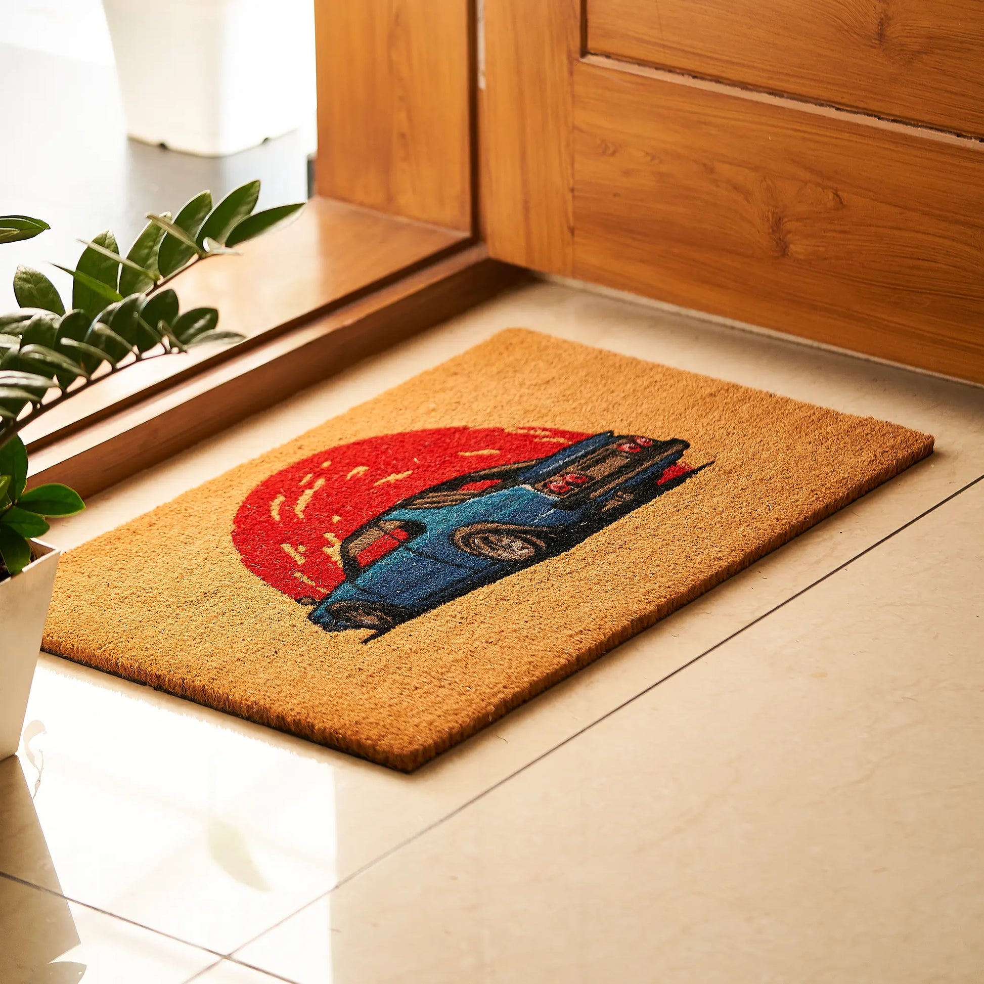 Skyline Drive Coir Doormat