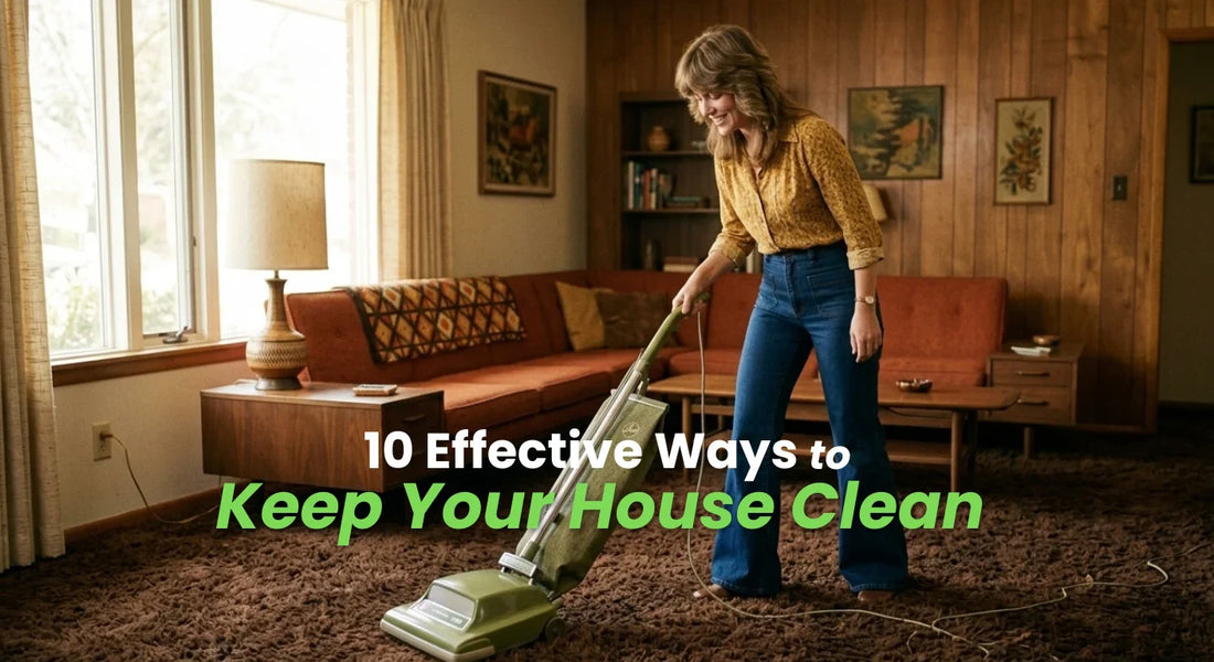 ways to keep your house clean