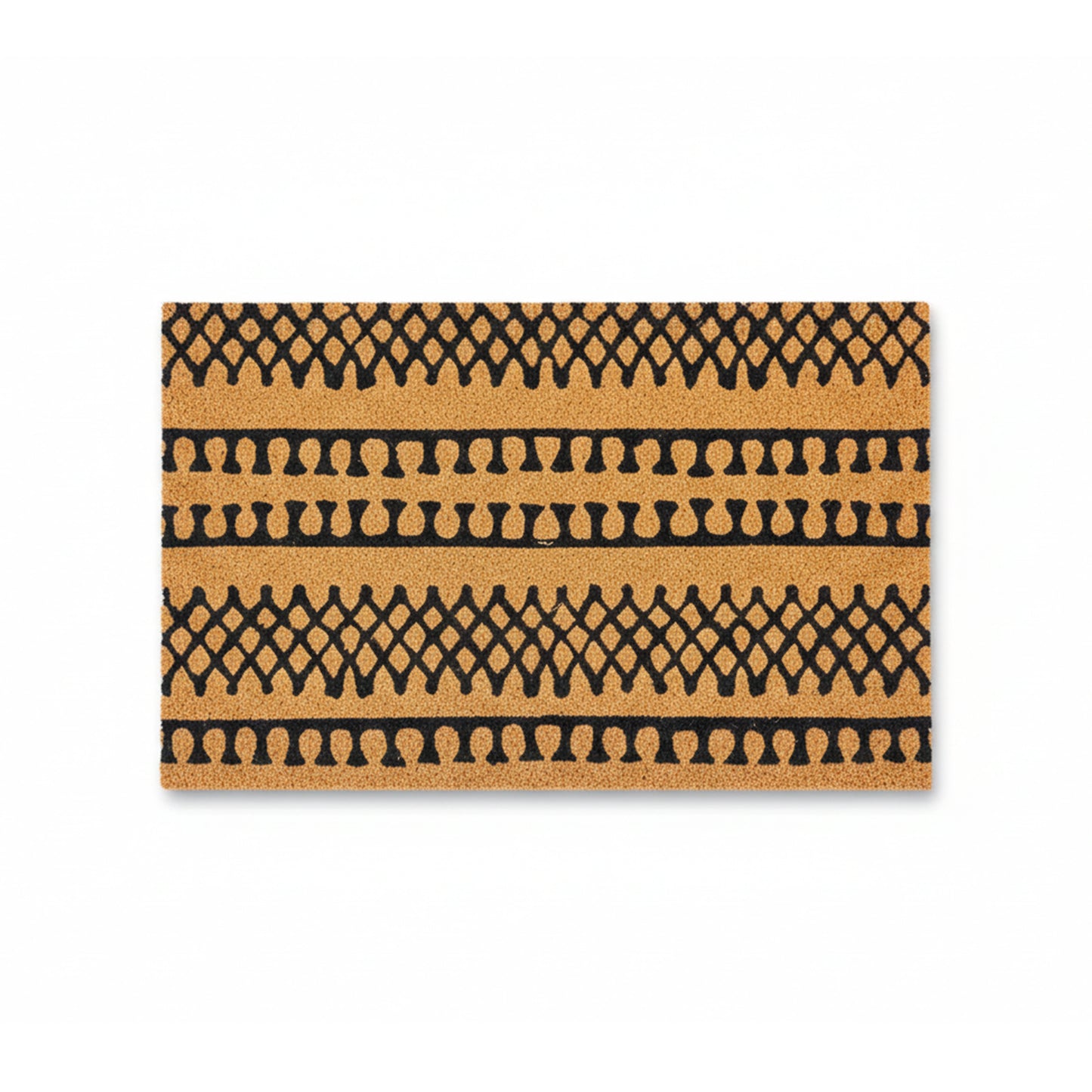 Tribal Weave Coir Doormat