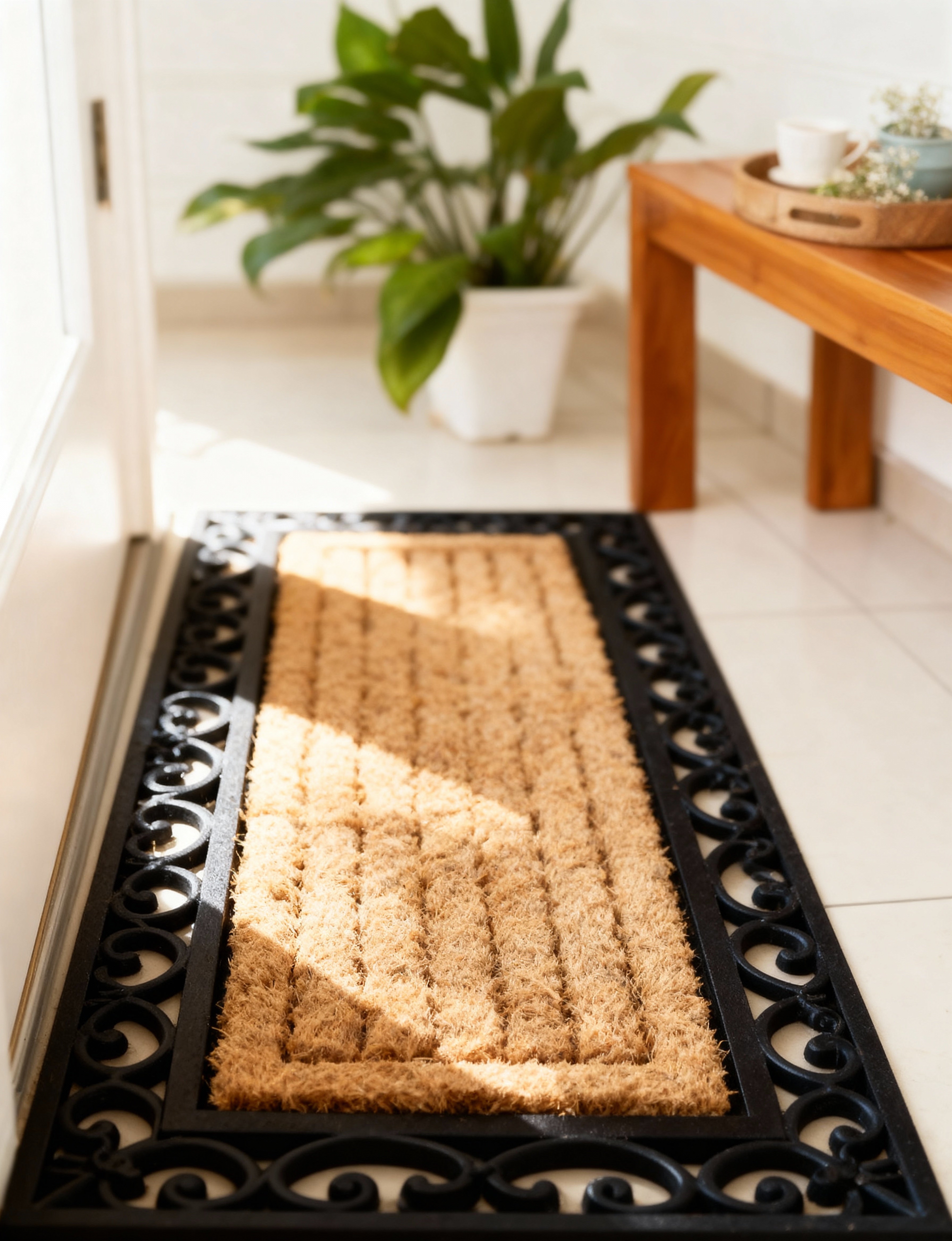 Buy Rubber Coir Combination Mat Online NZ | 120 x 45 cm – Dormatt